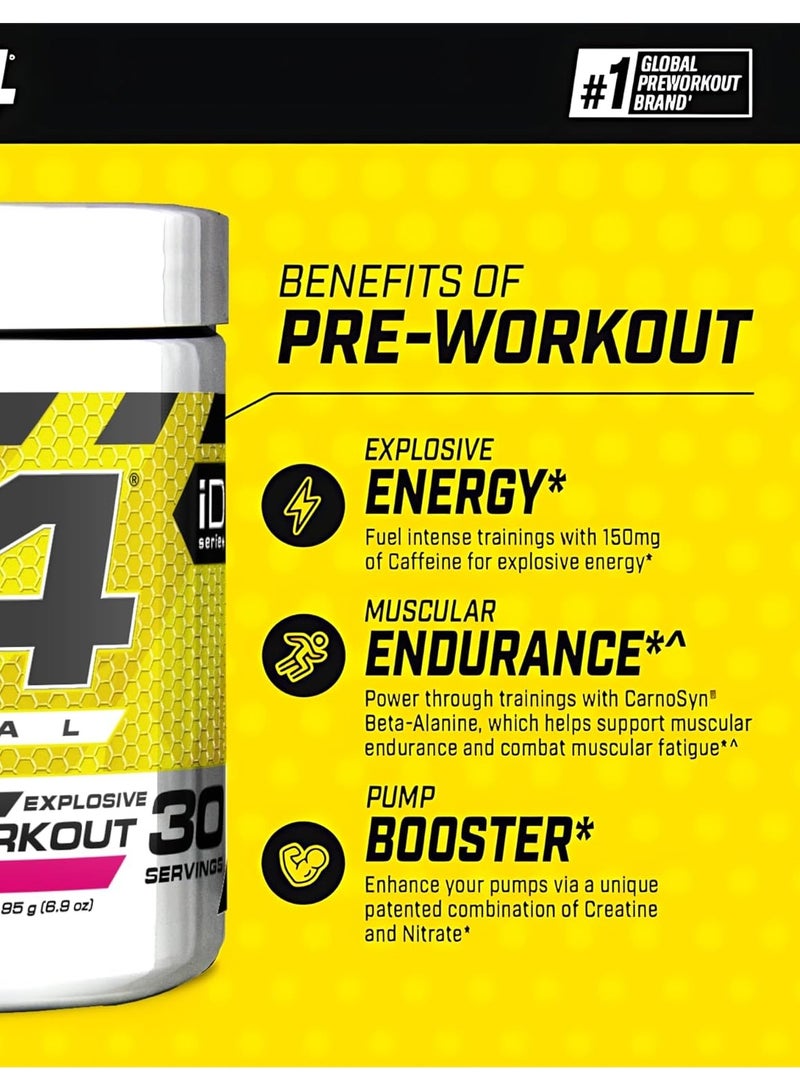 CELLECOR C4 Original Pre Workout - Watermelon - 195gm - 30 serving  - Image 4