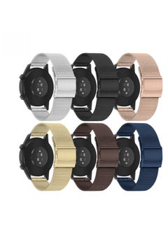 Quick Release Adjustable Milanese Stainless Steel Mesh Watch Band 0.6mm Thickness 12-24mm Width Large Quantity In Stock-Color:Coffee Color 0.6 Line Thickness: 1.8mm-Specifications:14mm