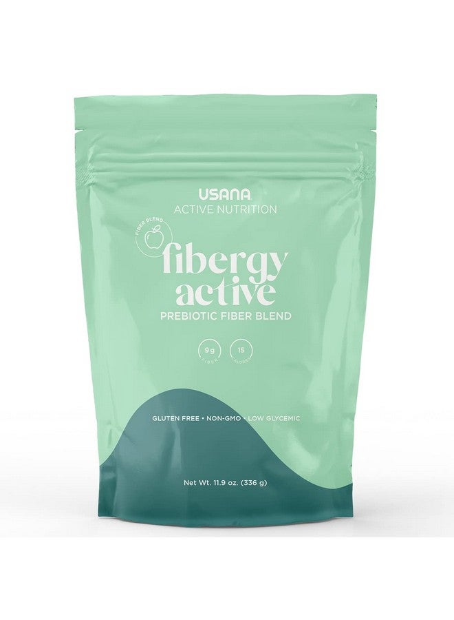 USANA فيبرجي أكتيف مع ألياف بروبيوتيك لصحة الأمعاء غير معدلة وراثيًا خالية من الغلوتين منخفضة نسبة السكر 336 جرام 28 حصة - Image 1