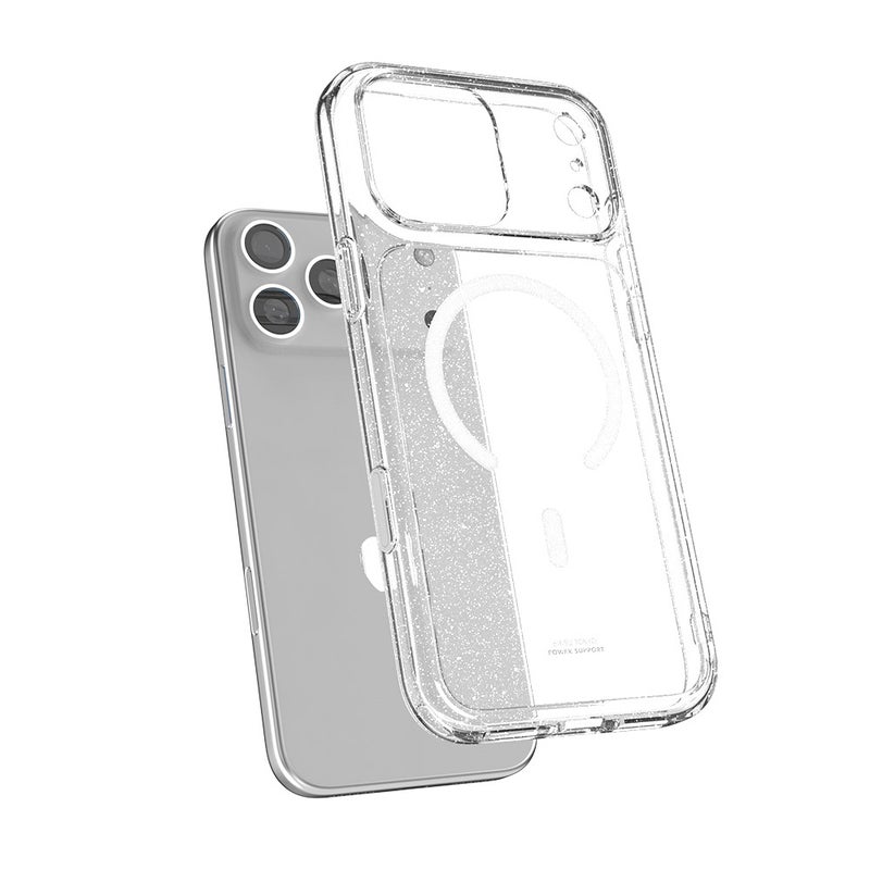 AURORA POWER SUPPORT IPHONE 17 PRO CLEAR AIR JACKET MAG HYBRID STARRY WITH CAMERA BUTTON - Image 3