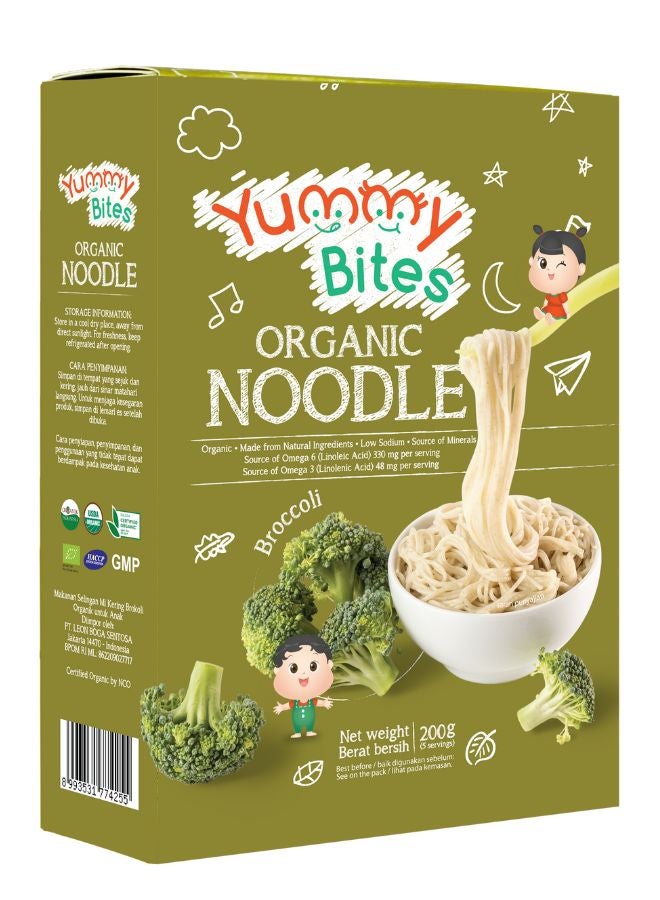 Yummy Bites Organic Noodles Broccoli - Image 4