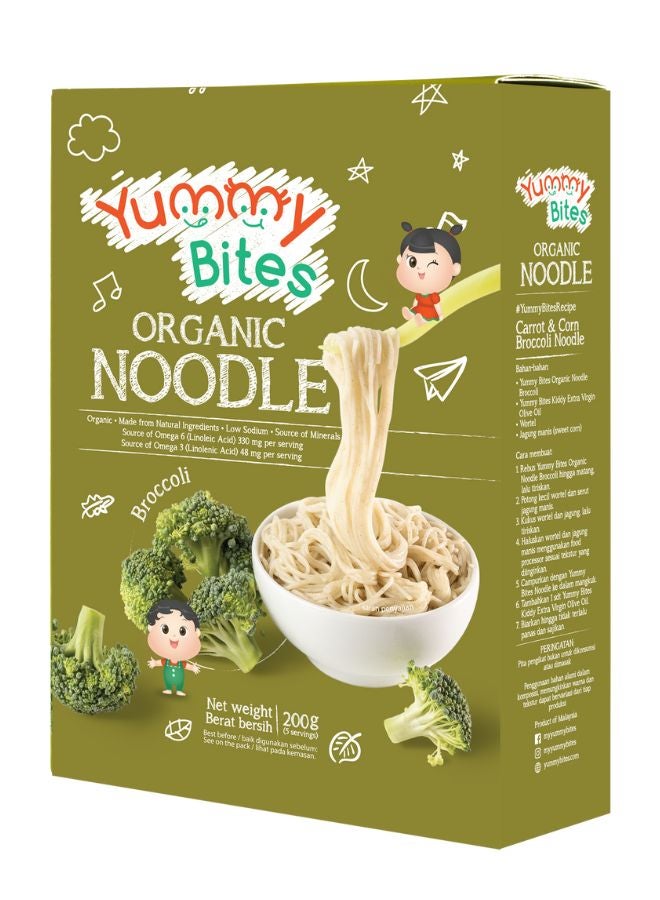 Yummy Bites Organic Noodles Broccoli - Image 3