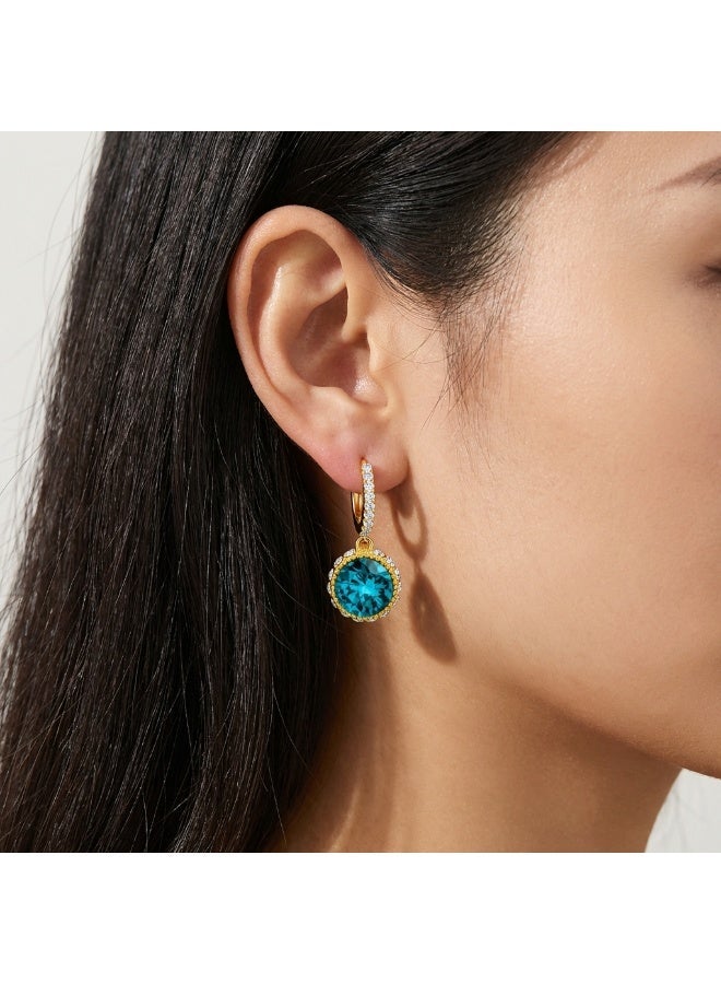 MTZ Elegant Earrings for Women, Shiny Polished Stylish Ear Jewelry for Wedding Party Daily - Image 2