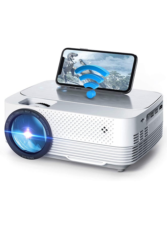 Generic Android Projector |1080P Full HD Supported 4000L Outdoor Portable Projector, 200" Display Home Theater Movie Projector  - Image 1