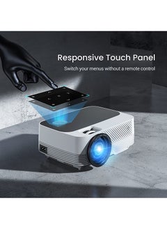 Generic Android Projector |1080P Full HD Supported 4000L Outdoor Portable Projector, 200" Display Home Theater Movie Projector  - Image 5