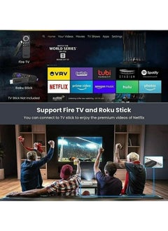 Generic Android Projector |1080P Full HD Supported 4000L Outdoor Portable Projector, 200" Display Home Theater Movie Projector  - Image 3