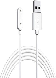 NTRENCY Charger compatible for huawei watch fit,honor band 6, huawei band 6, huawei 4x, honor watch es - replacement usb charger charging cable 100cm (white) 