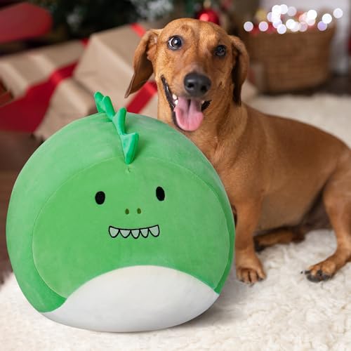 Wepop Dinosaur Stuffed Animal 20in Green Giant Dinosaur Plush Cute Dino Stuffed Animal Plushies Pillows Gifts for Kids Adults Boys and Girls - Image 5