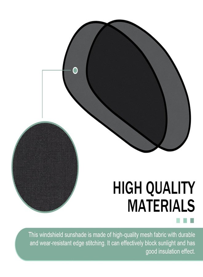 Zikefest 2Pack Universal Auto Window Shade, Car Cooling Window Cover, Baby Side Window Car Sun Shades, Blocks Over 98% of Harmful UV Rays, Provides Glare and UV Protection - Image 3