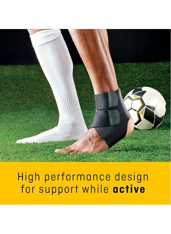 FUTURO FUTURO Performance Ankle Support, Adjustable, Black, 1 Count (Pack of 1)  - Image 3