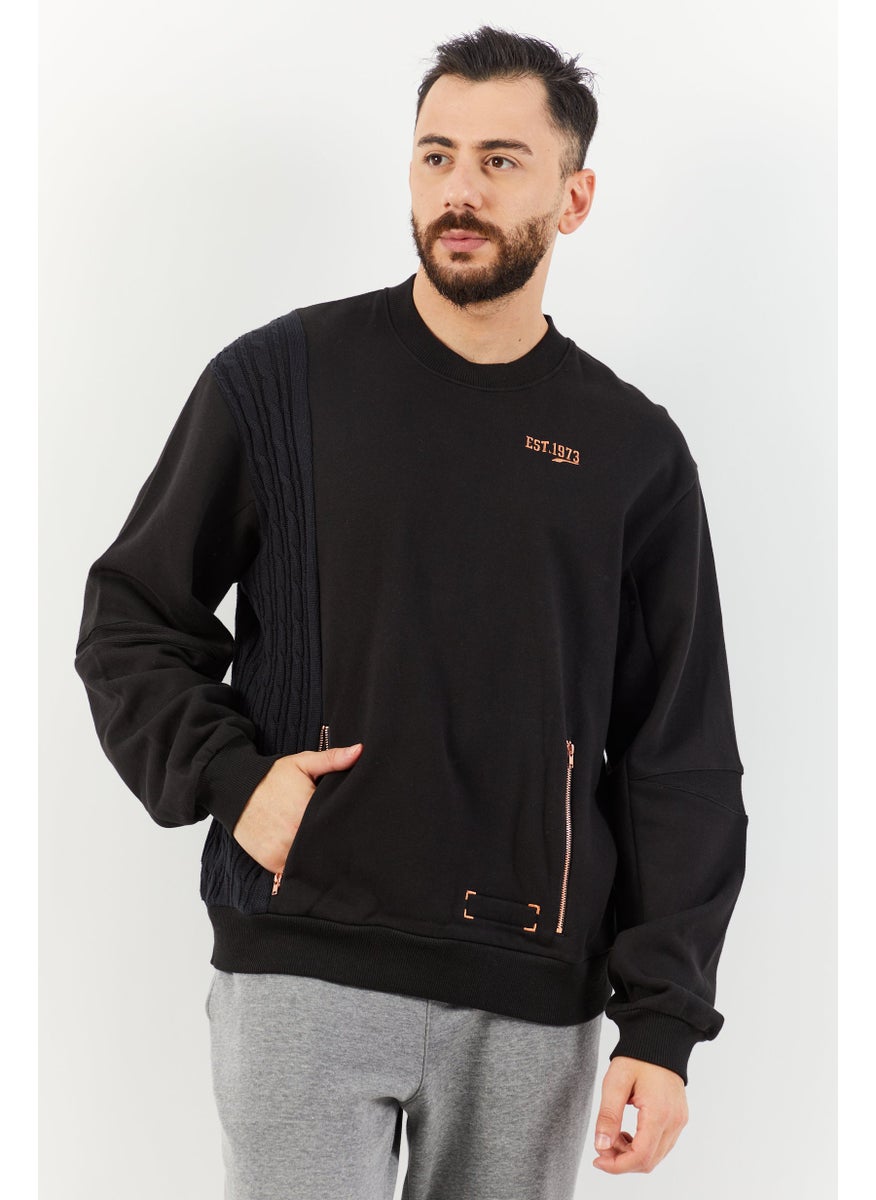 PUMA Men Regular Fit Training Sweatshirt, Black  - Image 1