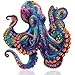 Qiuenisray Wooden Puzzles for Adults 1000 Pieces Octopus Ocean Jigsaw Puzzles FSC Certified Unique Shape Adult Puzzles Pieces Wall Decor for Family Game 234x235 in - Image 2