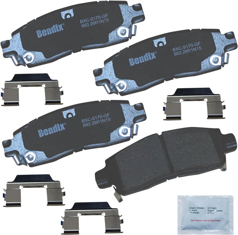 Bendix CFC883 Premium Copper Free Ceramic Brake Pad - Image 1