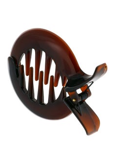 CAMILA Paris Cp1362 French Hair Clip For Women Girls Round Fish Hair Claw Clips Ponytail Holder Fashion Durable And Styling Hair Accessories For Women Strong Hold No Slip Grip Made In France  - Image 1
