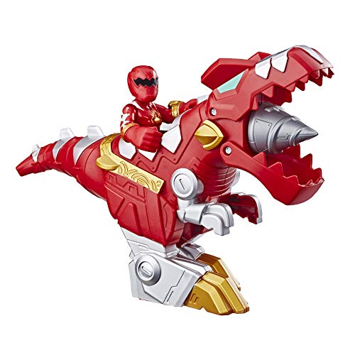 PlaySkool Heroes Power Rangers Red Ranger  TRex Zord 2 Pack 3 Action Figure  Zord Set Collectible Toys for Kids Ages 3  Up - Image 1