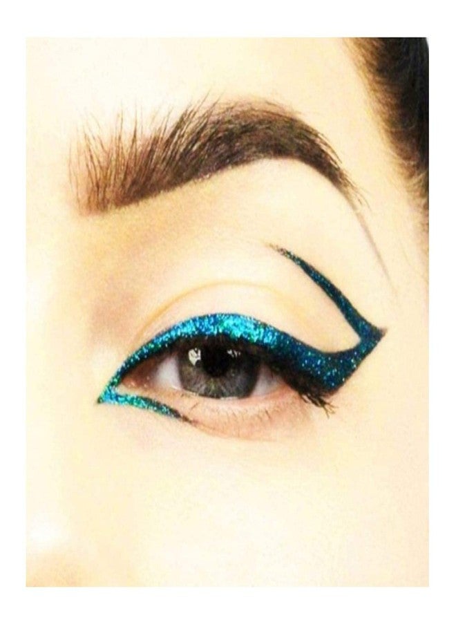 BIGWIG Glitter long-lasting Eyeliner SKY Blue And Green 3ml -(Combo Set Of 2) - Image 5