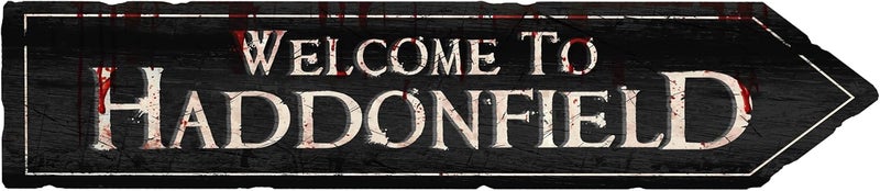 flinelife Welcome To Haddonfield Horror Sign - Image 1