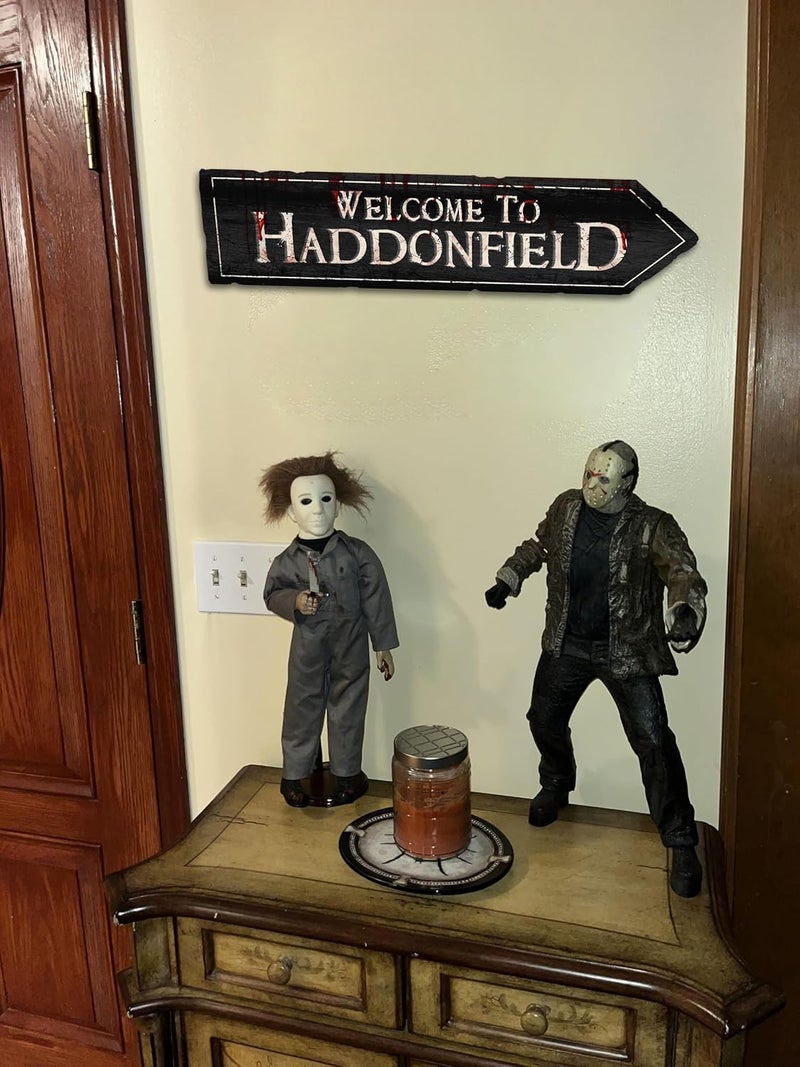 flinelife Welcome To Haddonfield Horror Sign - Image 4