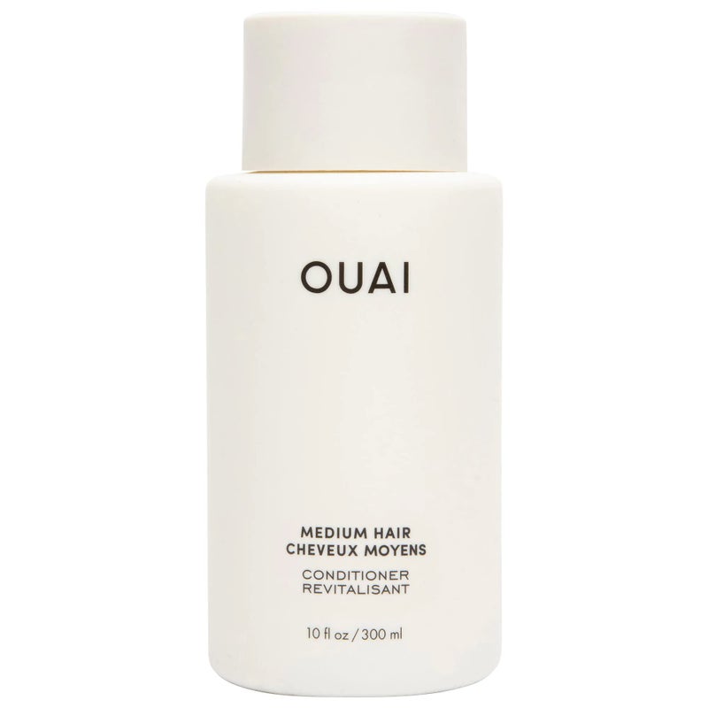 OUAI Medium Hair Shampoo and Conditioner Set - Sulfate-Free Shampoo and Conditioner for Women & Men - Made with Keratin, Shea Butter & Avocado Oil - Free of Parabens & Phthalates (10 Fl Oz) - Image 3