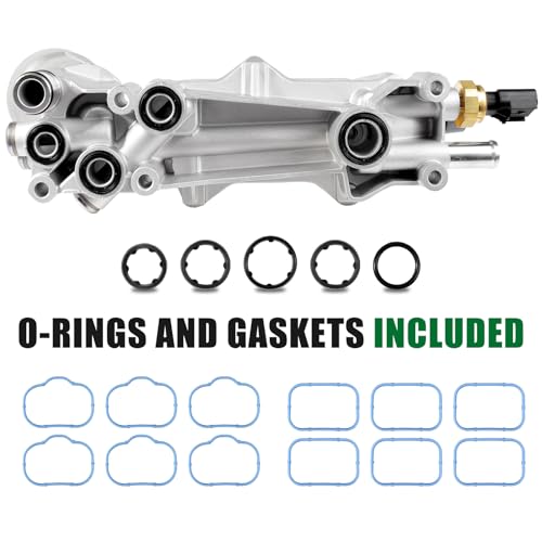 XIAORENWU 926-959 Aluminum Engine Oil Cooler and Oil Filter Housing Adapter 926-876 Fit for 3.6L 2011-2016 Dodge Charger Chrysler 200 300 Jeep Grand Cherokee Wrangler Ram ProMaster 6cyl | 5184304AE 68105583AF - Image 4