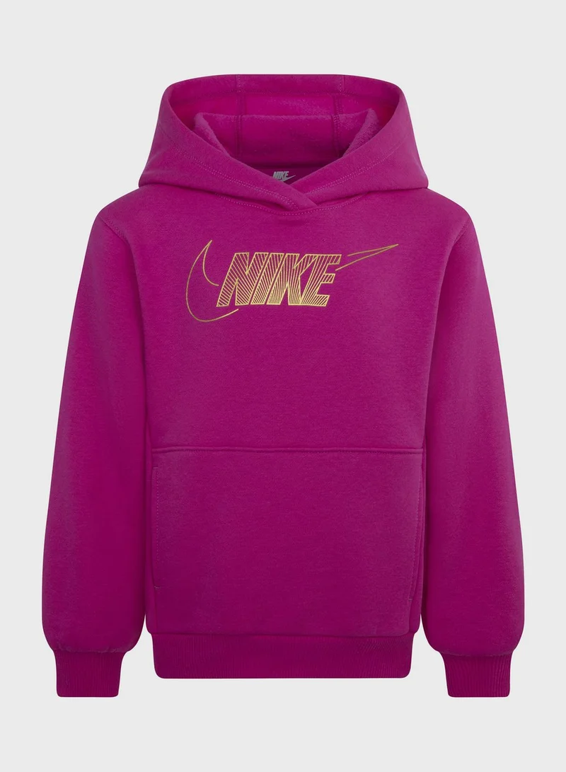 Nike Kids Club Fleece Shine Hoodie