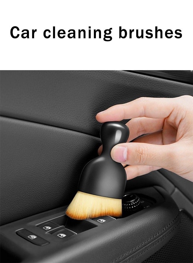 Generic Car Cleaning Soft Brush Interior Detailing Tool Dust Removal Air Conditioner Air Outlet Dashboard Seat Gap  - Image 1