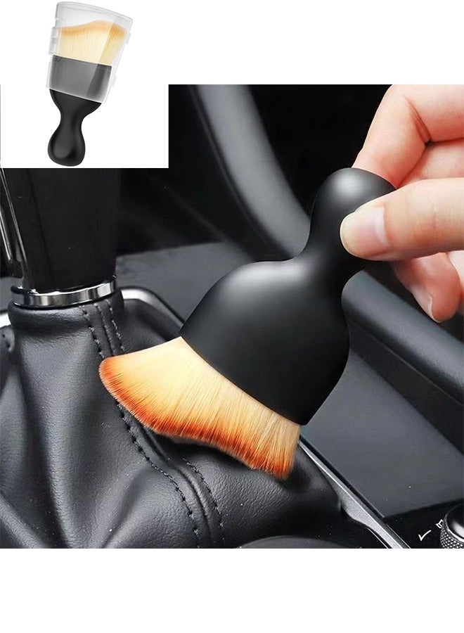 Generic Car Cleaning Soft Brush Interior Detailing Tool Dust Removal Air Conditioner Air Outlet Dashboard Seat Gap  - Image 2