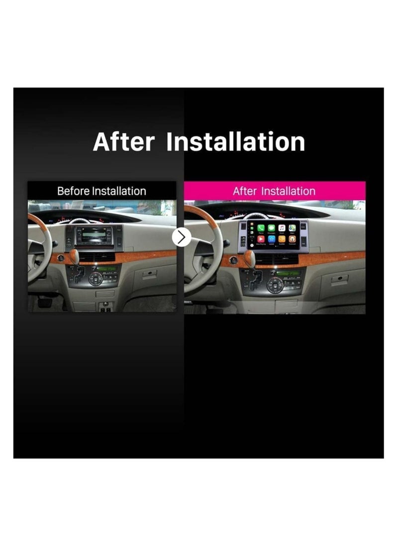 SHEZA STAR Android Car Stereo for Toyota Previa Estima Tarago 1GB RAM 32GB ROM Mirror-Link Wi-Fi BT, Radio GPS Navigation, 10 Inch IPS Touch Screen with Backup Camera Included  - Image 2