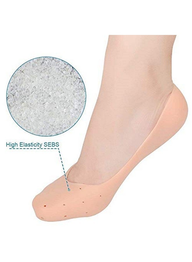 TOPHAVEN Anti Crack Full Length Silicone Foot Protector Moisturizing Socks for Foot-Care and Heel Cracks - Image 4