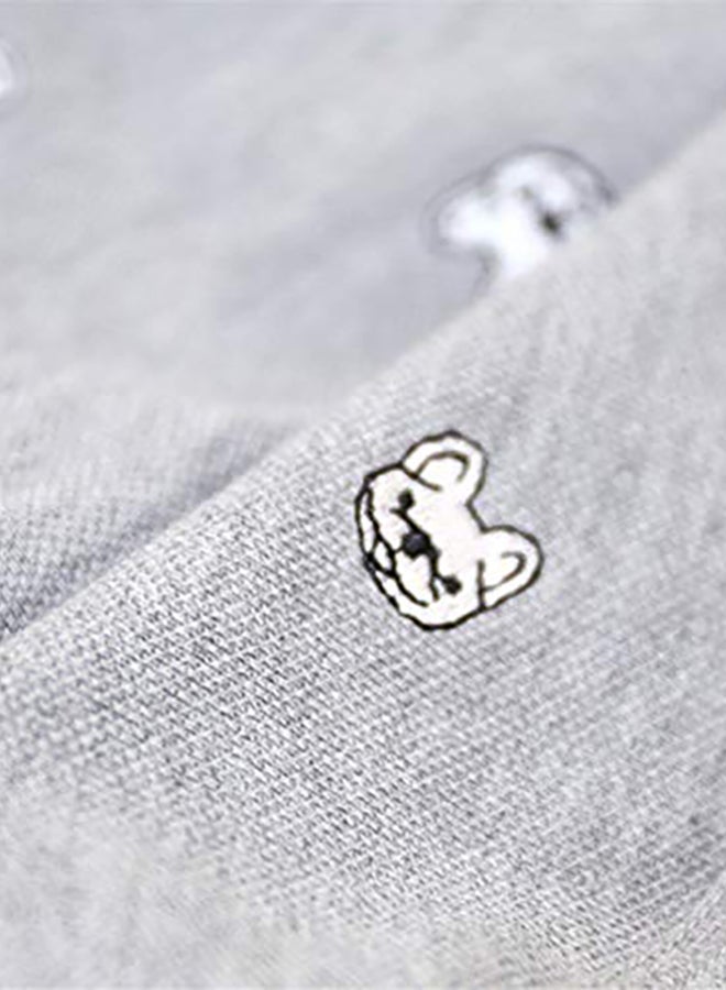إسكدنيا Embroidery Cotton Dog Shirts Grey XX-Large - Image 5