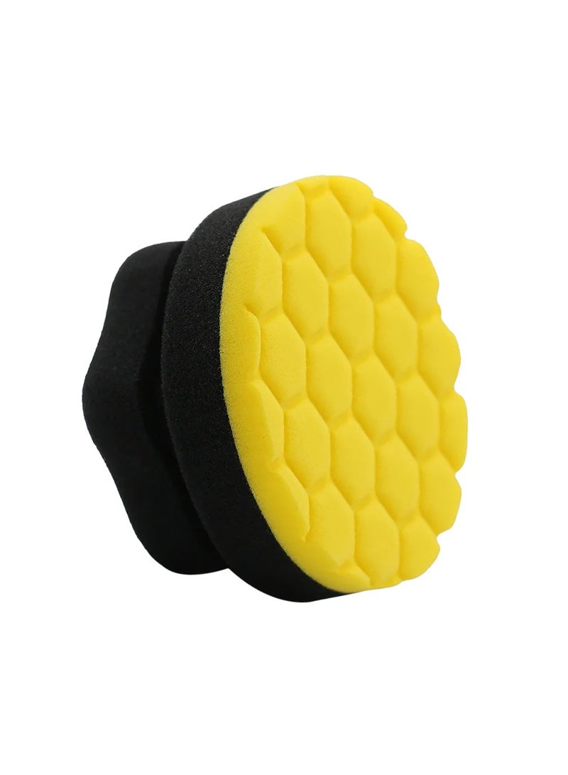 Comfortable Grip Car Detailing Sponge Foam Pad Applicator For Waxing And Polishing - Image 2