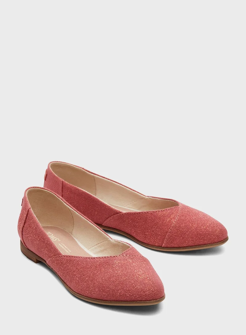 TOMS Pointed Toe Flat Slip Ons
