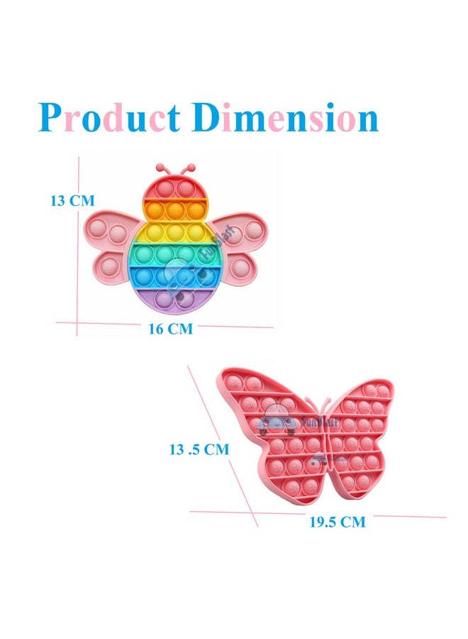 فنبلاست ألعاب فن بلاست بوب إت فيدجيت - ألعاب بوتر فلاي بوب إت و باغ بوب إت للأطفال، لعبة ببف بابل فيدجيت الحسية، لعبة تخفيف التوتر، ألعاب حسية هدايا مبتكرة للبنات والأولاد والأطفال (20) - Image 2