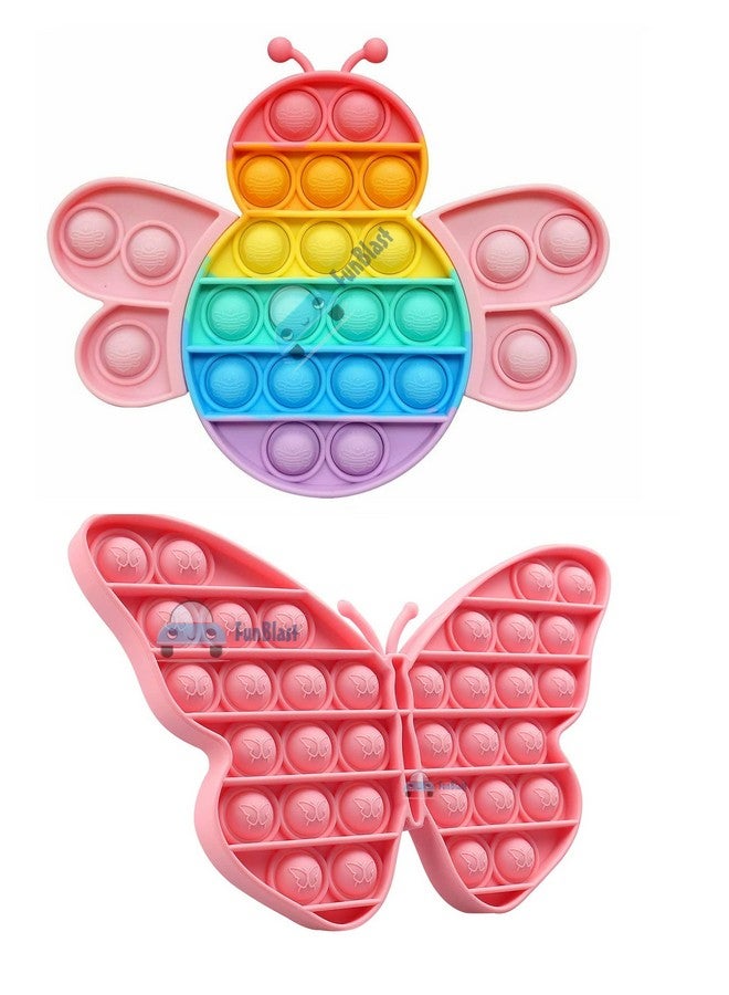 فنبلاست ألعاب فن بلاست بوب إت فيدجيت - ألعاب بوتر فلاي بوب إت و باغ بوب إت للأطفال، لعبة ببف بابل فيدجيت الحسية، لعبة تخفيف التوتر، ألعاب حسية هدايا مبتكرة للبنات والأولاد والأطفال (20) - Image 1