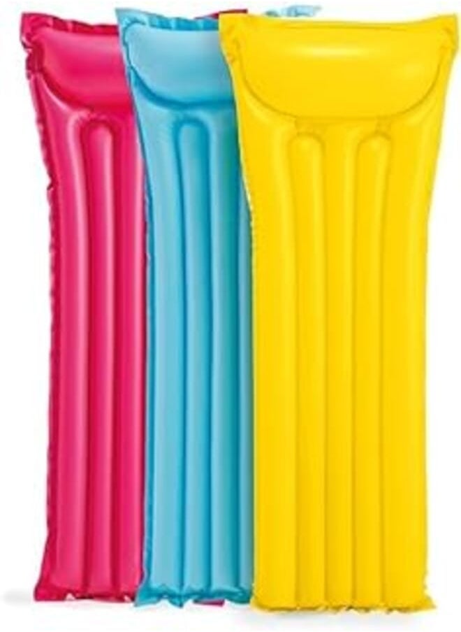 Generic - Summer Air Bed Inflatable Mattress Outdoor Inflatable Mattress Intexop Yellow - Image 1