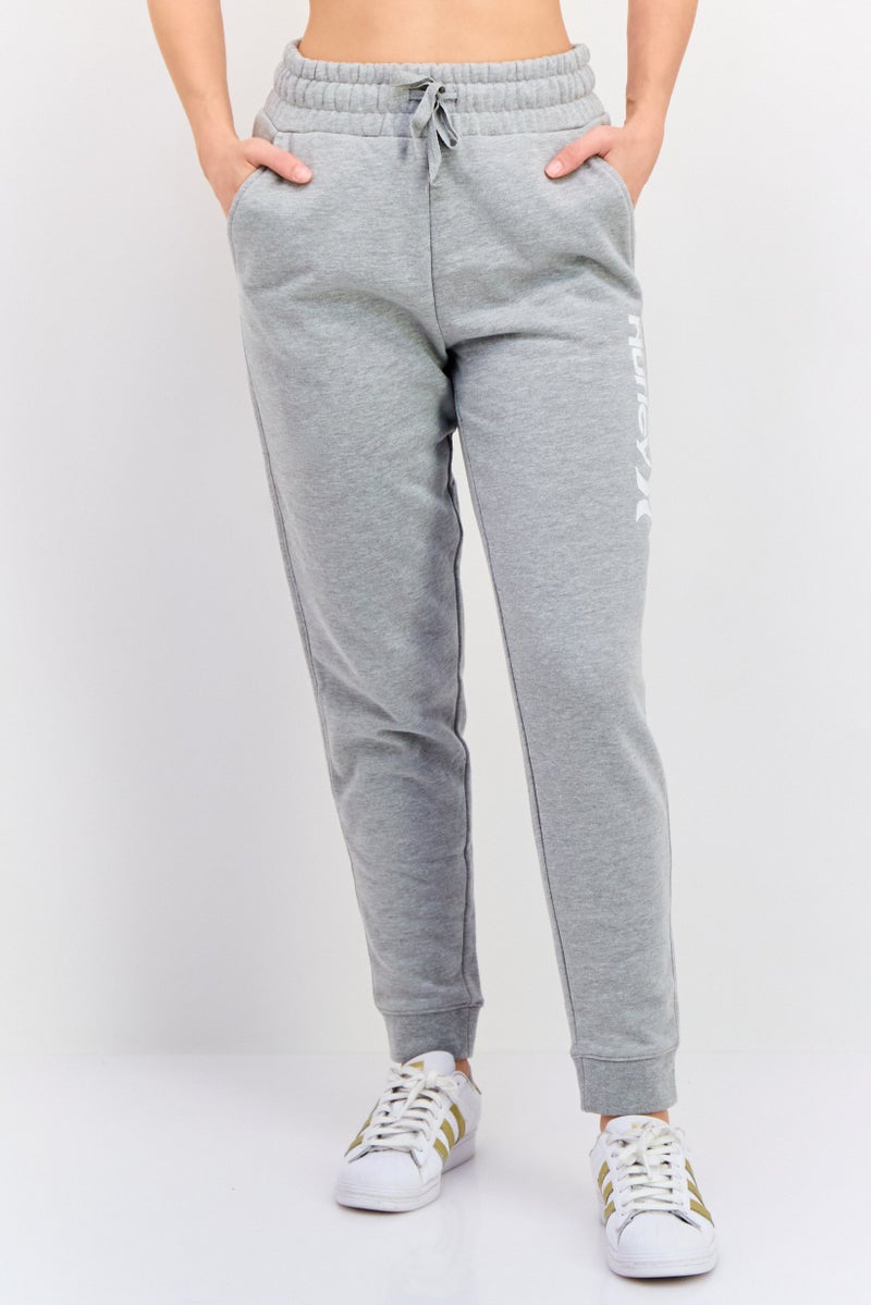 Hurley Women Sportswear Fit Training Jogger Pants, Grey - Image 1