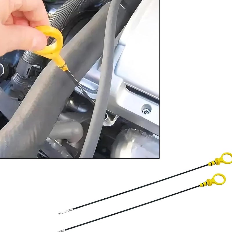 Car Oil Levels Indicators Stick Measuring Tool 55574244 for Engine Maintenance Consistent Measurements Long Lasting Oil Levels Stick - Image 2