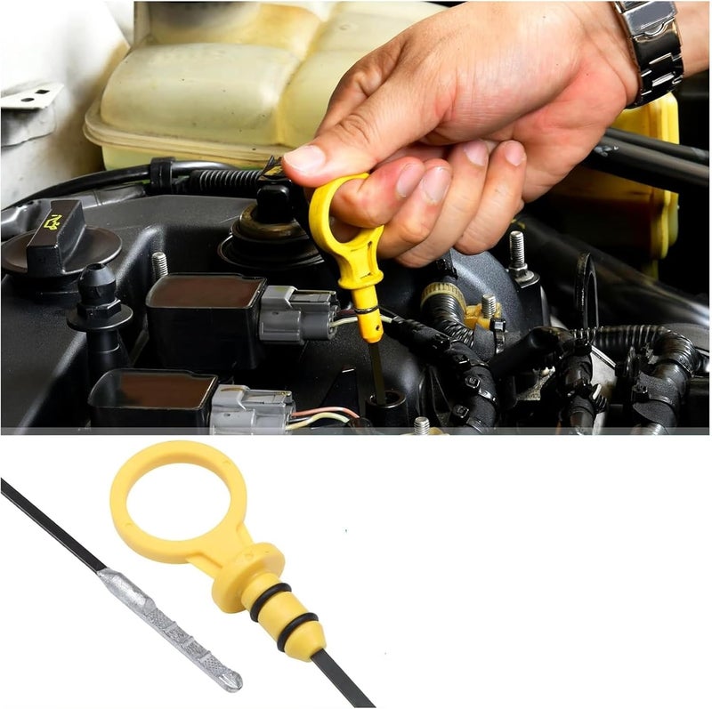 Car Oil Levels Indicators Stick Measuring Tool 55574244 for Engine Maintenance Consistent Measurements Long Lasting Oil Levels Stick - Image 4