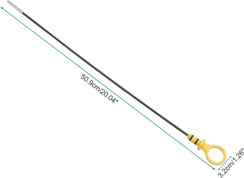 Car Oil Levels Indicators Stick Measuring Tool 55574244 for Engine Maintenance Consistent Measurements Long Lasting Oil Levels Stick - Image 3
