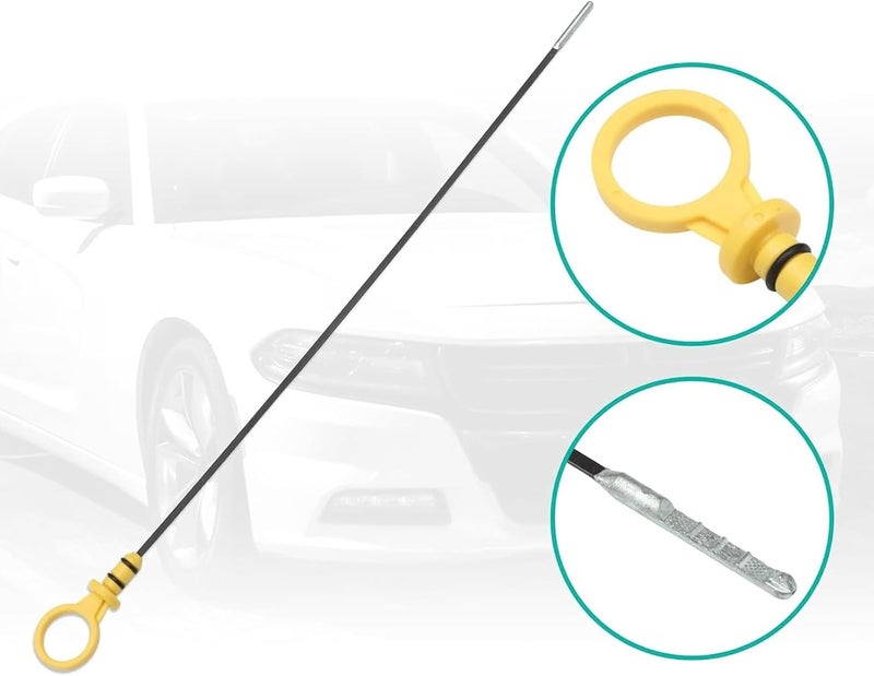 Car Oil Levels Indicators Stick Measuring Tool 55574244 for Engine Maintenance Consistent Measurements Long Lasting Oil Levels Stick - Image 5