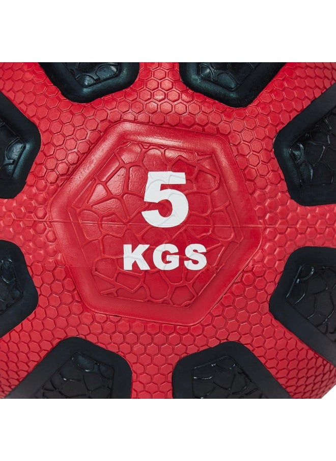 TA SPORT - MEDICINE BALL GL3017 5KG RED/BLACK - Image 1