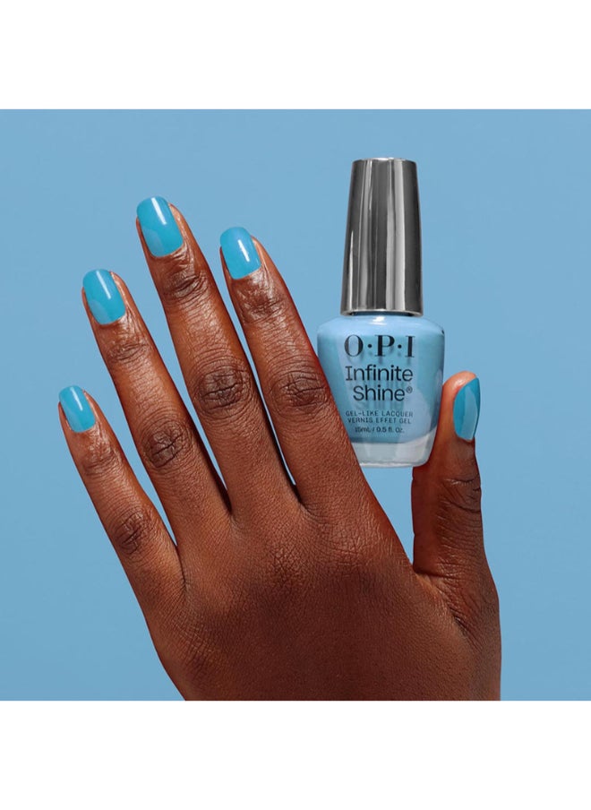 OPI - Infinite Shine - Never Leavin' Blue, Blue, 15Ml - Image 1