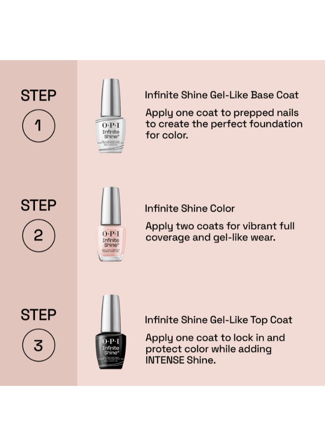 OPI - Infinite Shine - Never Leavin' Blue, Blue, 15Ml - Image 1