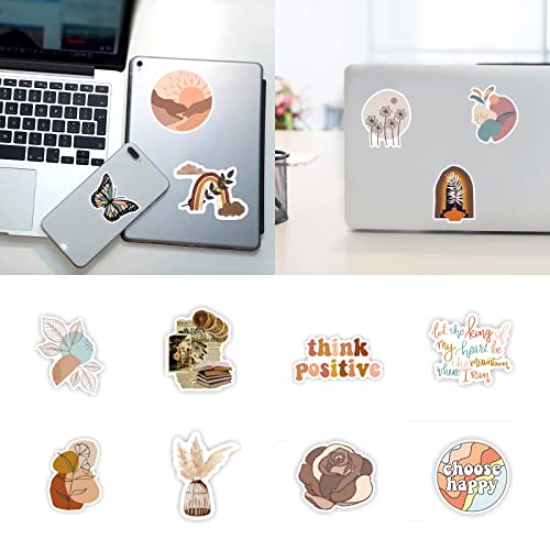 CAKOLINK Vintage Aesthetic Stickers 50 Pcs, Vinyl Waterproof Stickers for Water Bottles Laptop Phone Computer Guitar (1) - Image 5