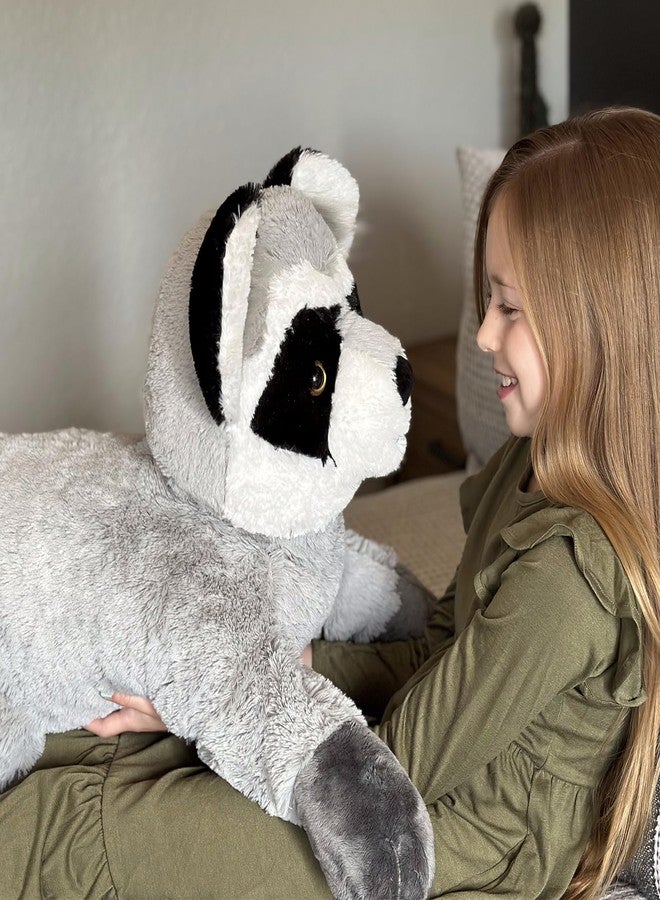 BENINY Giant Raccoon Plush Stuffed Animal 30" - Oversized Raccoon Plushies - Fluffy Big Stuffed Racoon Toy Birthday Gifts for Kids - Sweet Companion - Image 4