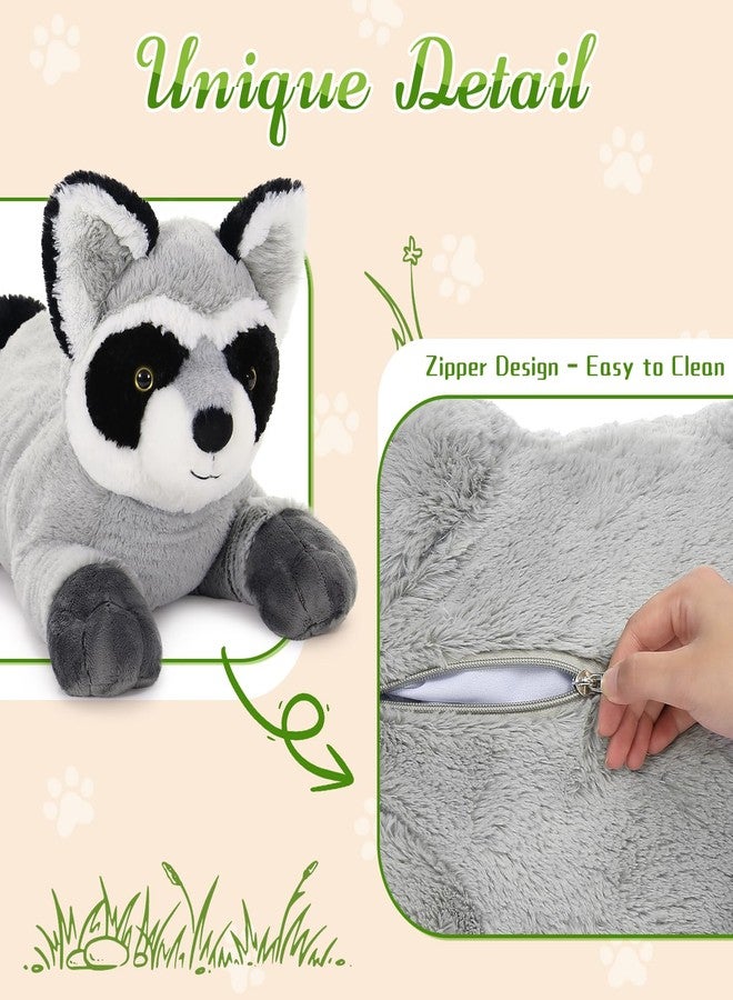 BENINY Giant Raccoon Plush Stuffed Animal 30" - Oversized Raccoon Plushies - Fluffy Big Stuffed Racoon Toy Birthday Gifts for Kids - Sweet Companion - Image 5