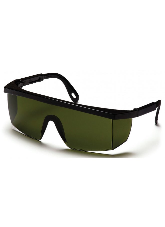 Pyramex Safety Pyramex Integra Safety Eyewear, 3.0 Ir Filter Lens With Black Frame  - Image 1