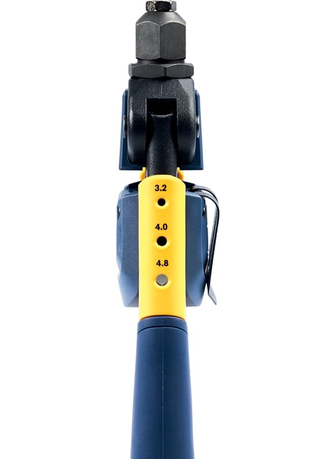 Rapid Rp100 Multi Power Reduction Rivet Gun, Heavy Duty & Press Less Hand Rivet With Multinozzle For 3.2 – 4.8Mm Aluminum, Stainless Steel & Copper Rivets (5001487) - Image 5