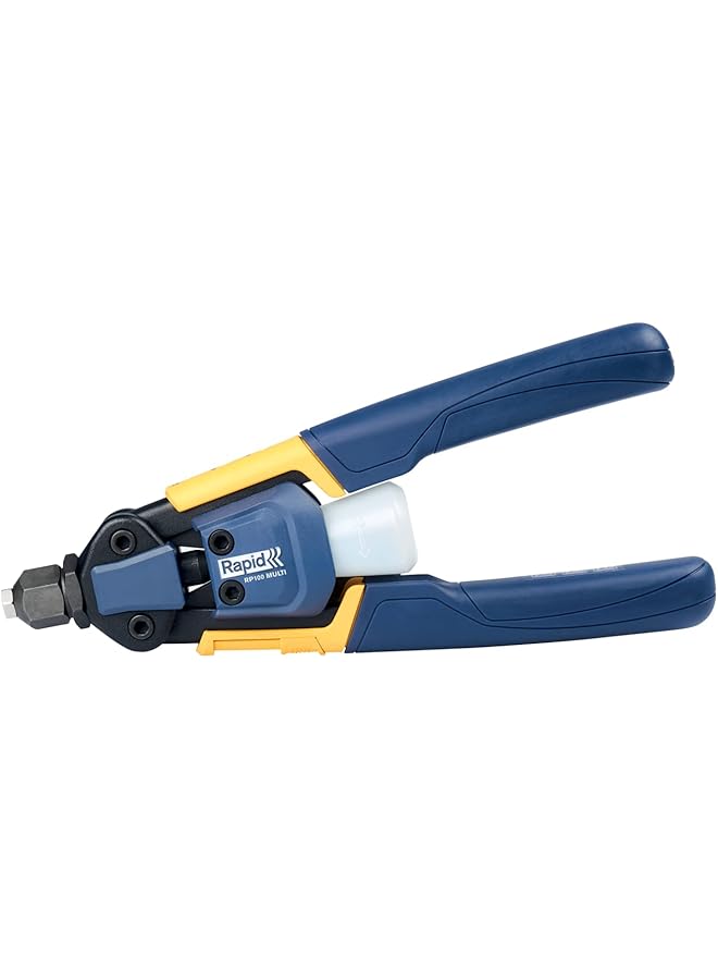 Rapid Rp100 Multi Power Reduction Rivet Gun, Heavy Duty & Press Less Hand Rivet With Multinozzle For 3.2 – 4.8Mm Aluminum, Stainless Steel & Copper Rivets (5001487) - Image 4