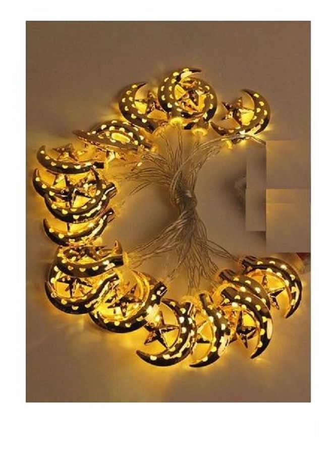 LED  Lighting Of Ramadan - 3.5 Meters Metal Long And 10 Crescent  - Image 3